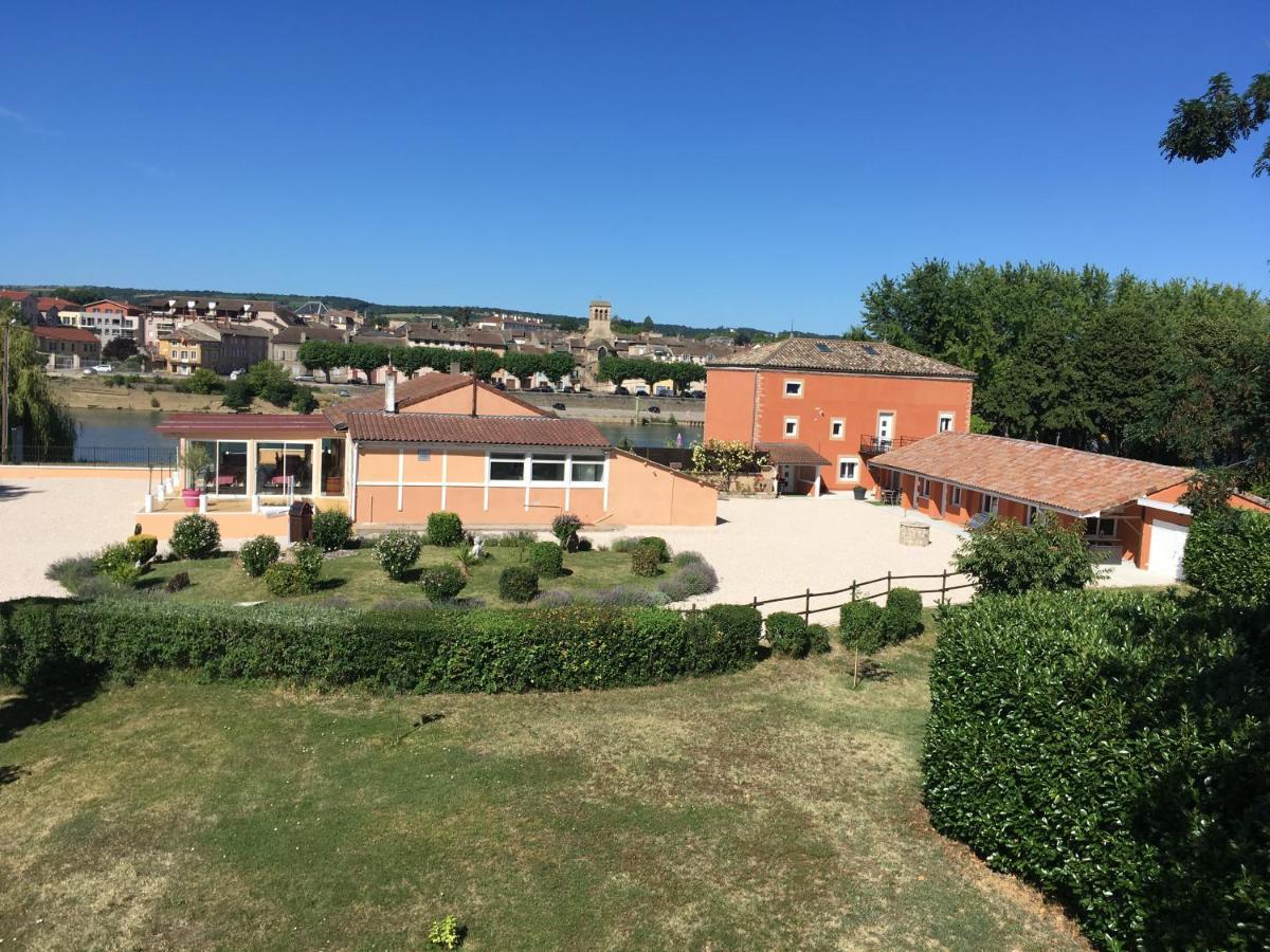 Domaine Des Jardins De La Saone Hotell Tournus Exteriör bild