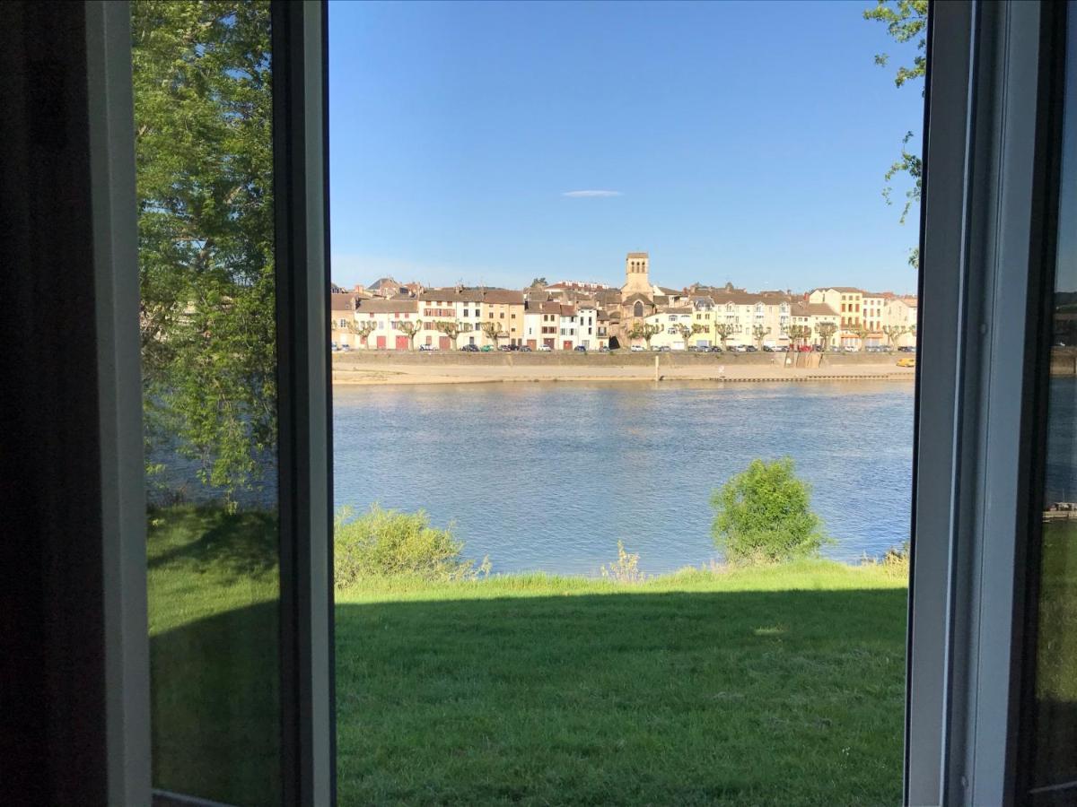 Domaine Des Jardins De La Saone Hotell Tournus Exteriör bild