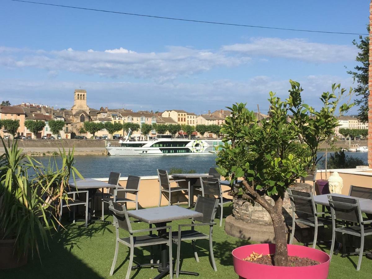 Domaine Des Jardins De La Saone Hotell Tournus Exteriör bild
